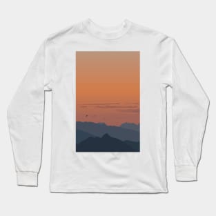 Silhouette nature Long Sleeve T-Shirt